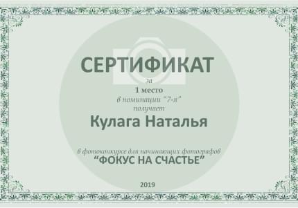 сертификат фотографа